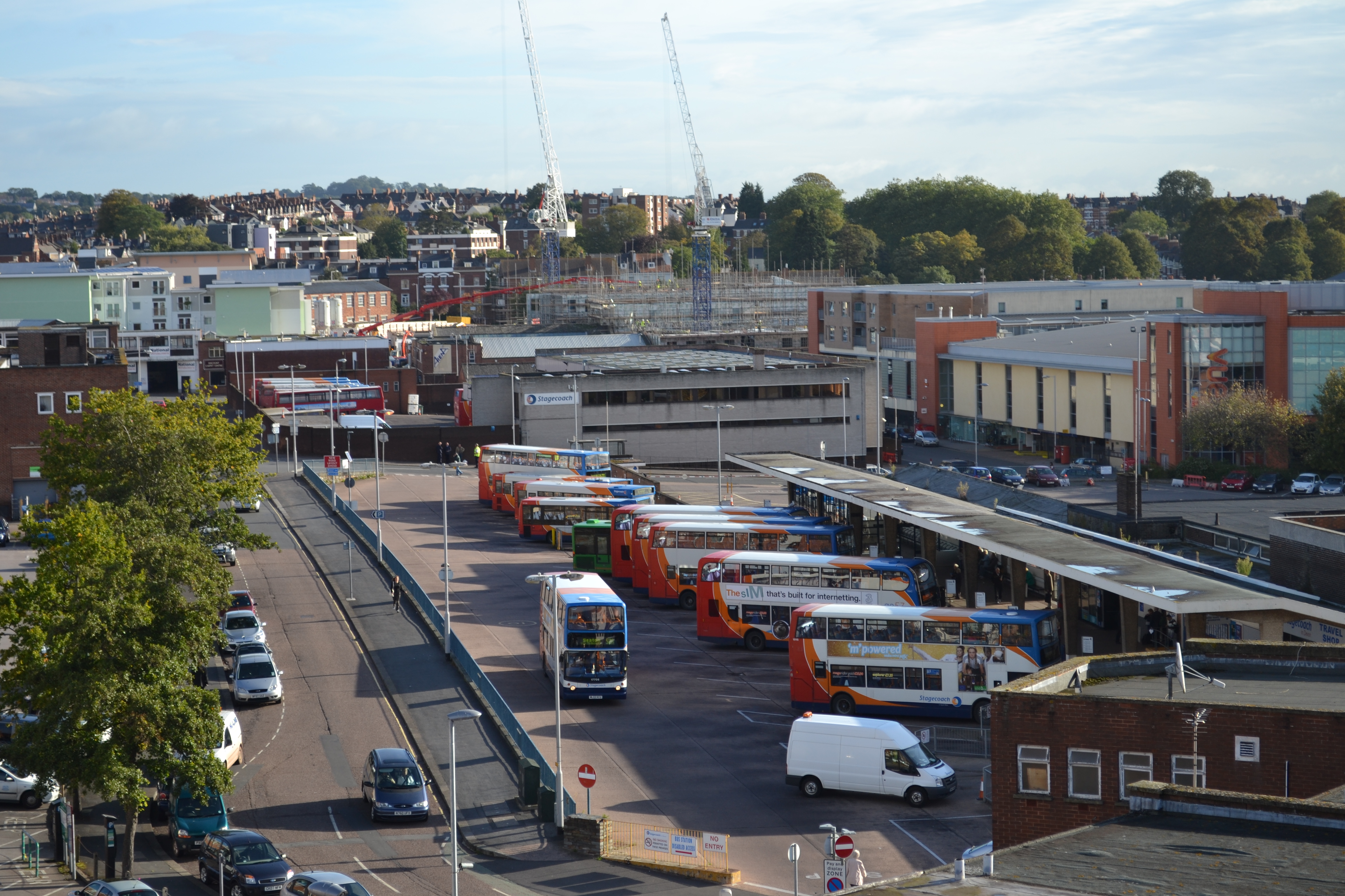 Early morning welcome at Exeter bus station | The Exeter Daily